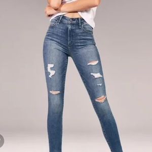 Abercrombie Simone High Rise Super Skinny